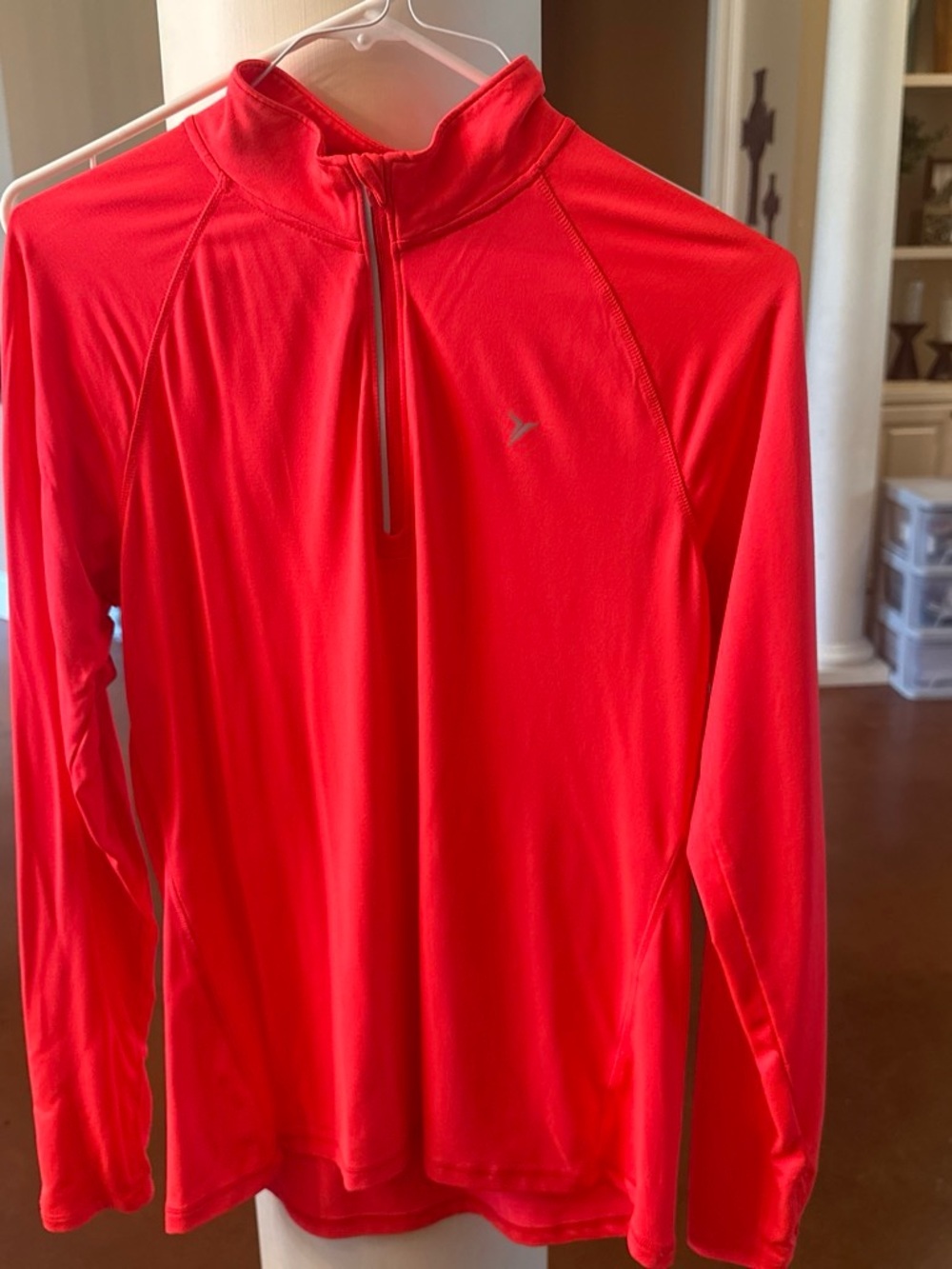 Women’s Performance Quarter-Zip Jacket - Bright (almost Neon) Orange